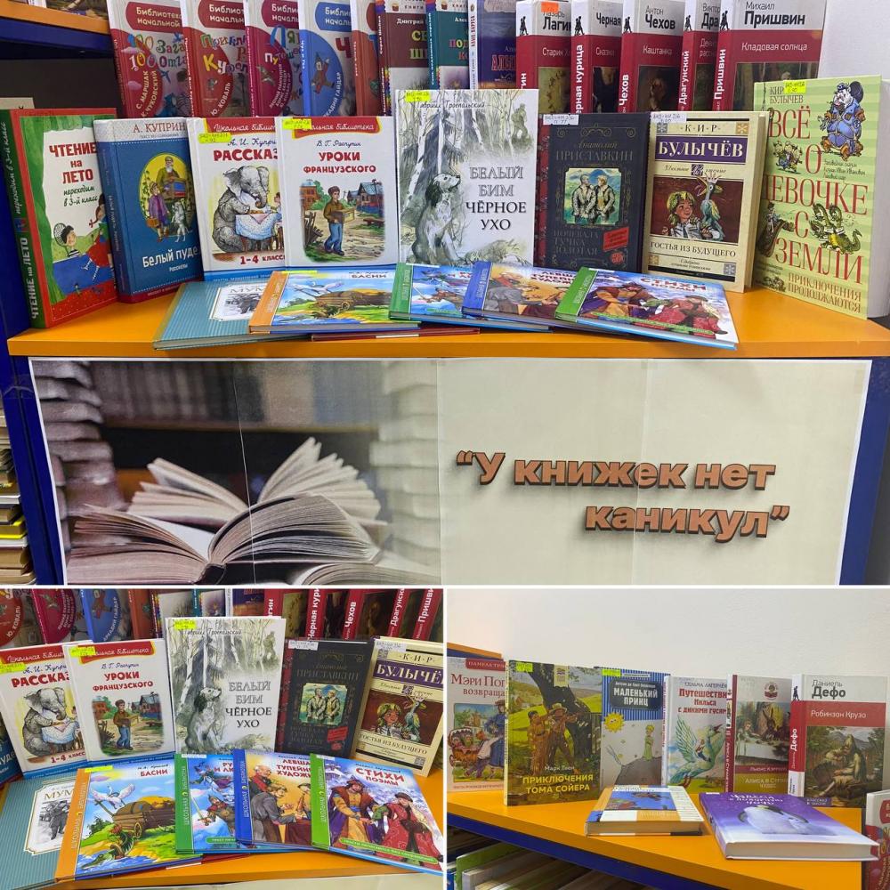 У книжек нет каникул
