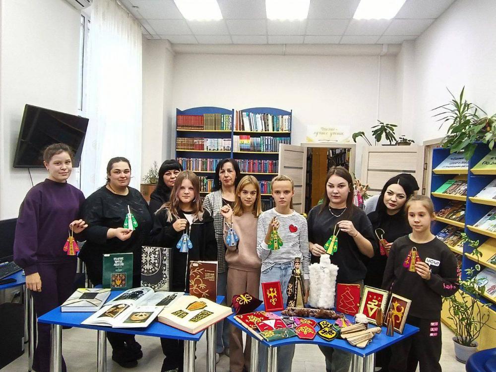 Мастерство адыгских женщин
