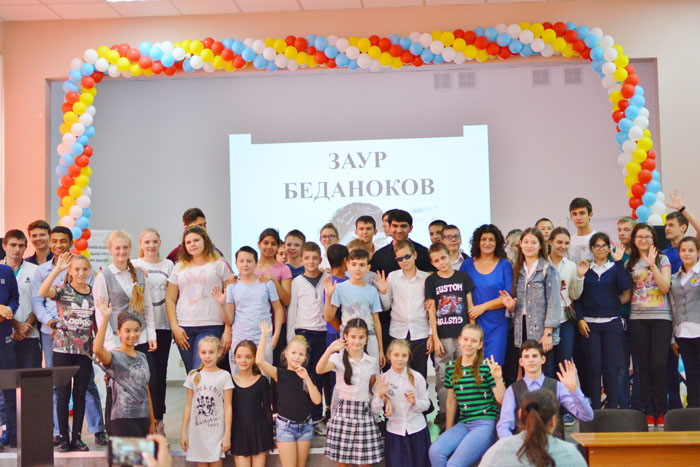 Встреча с олимпийским чемпионом мира Зауром Беданоковым