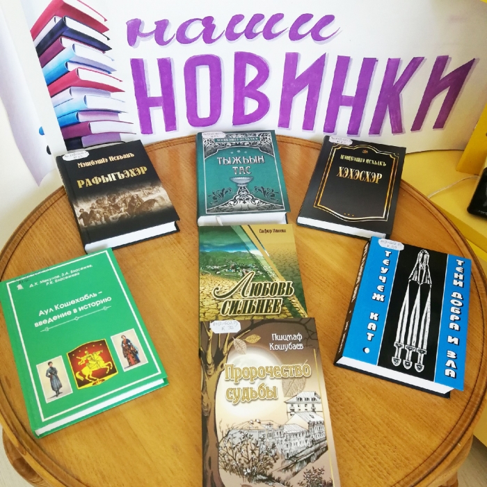 Поступление книжных новинок! 