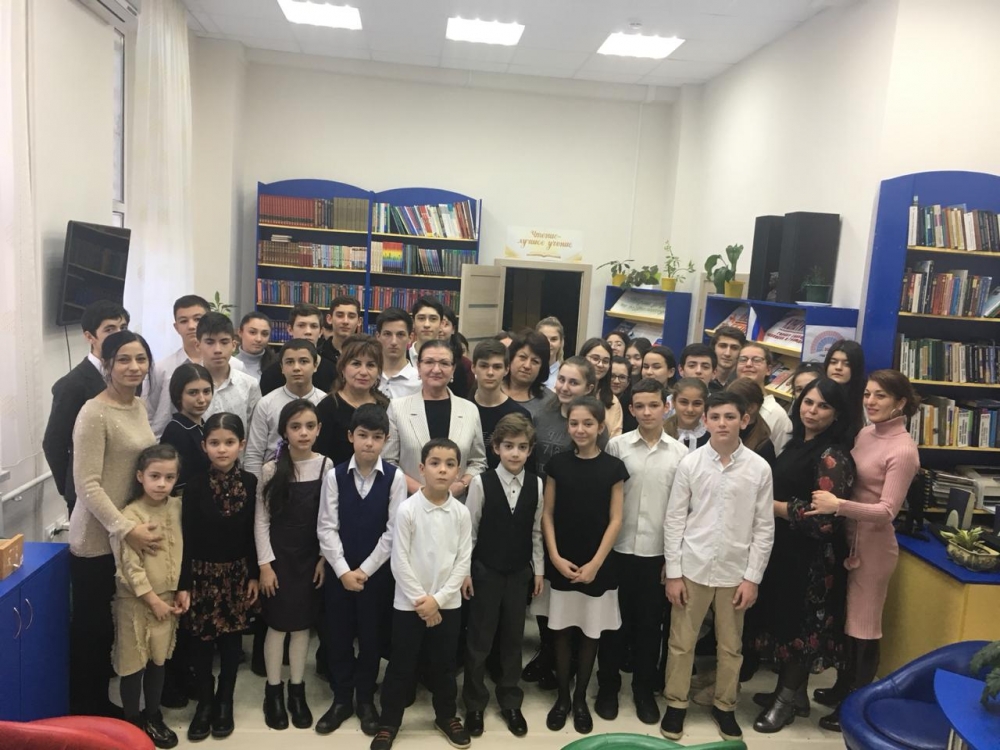 Встреча с народной артисткой М.Ш. Биданоко и театр.студией "Щыгъыжъый"