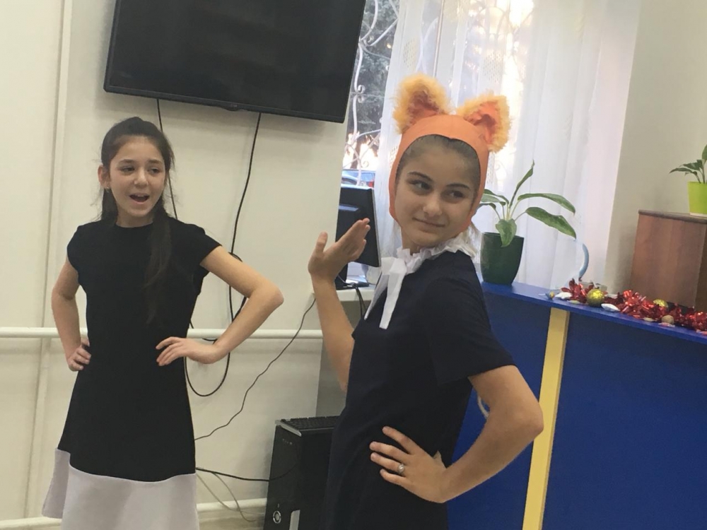 Встреча с народной артисткой М.Ш. Биданоко и театр.студией "Щыгъыжъый"