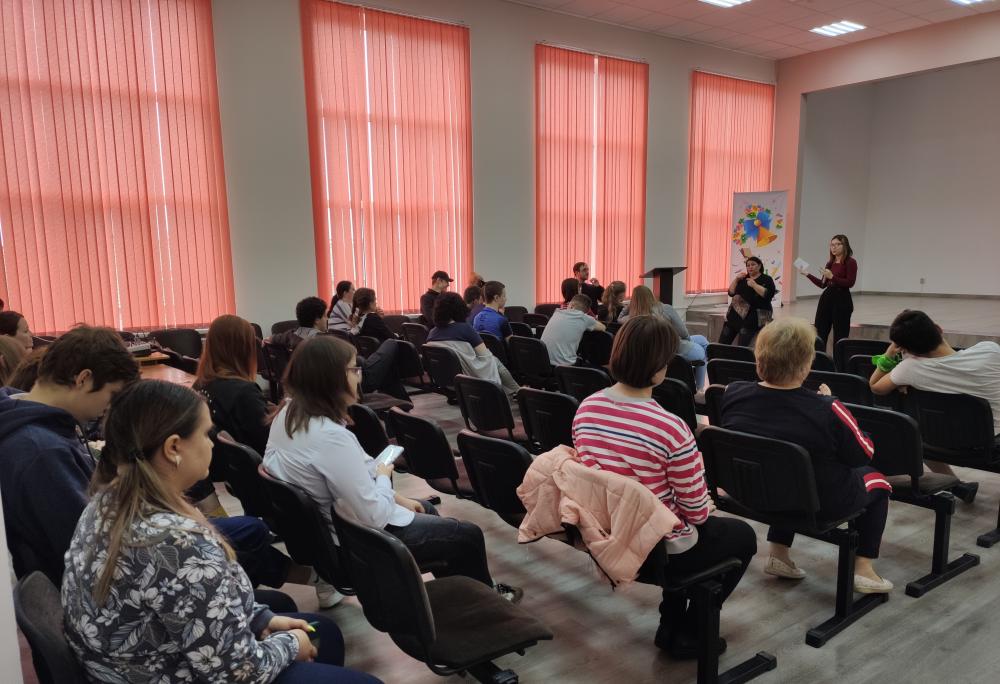 В рамках проекта по профориентации...