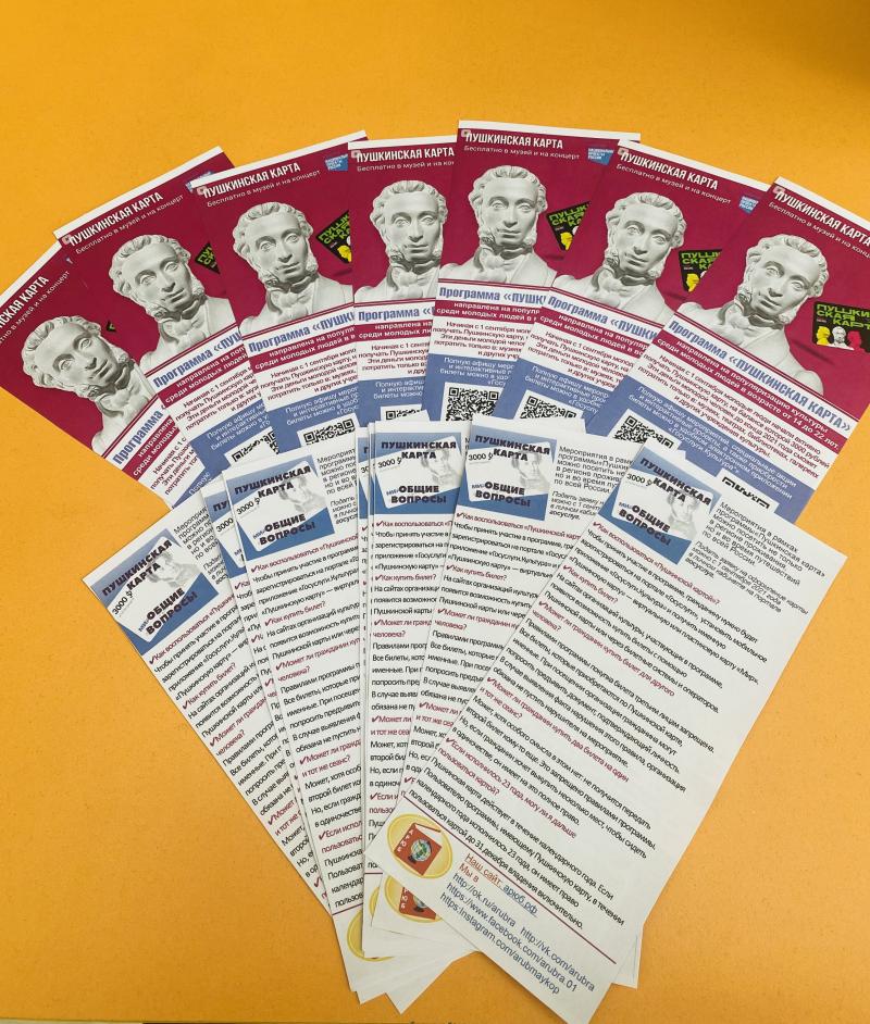 Проект "ПУШКИНСКАЯ КАРТА"