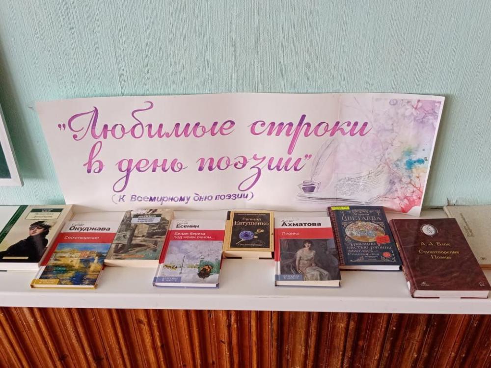 Любимые строки в день поэзии
