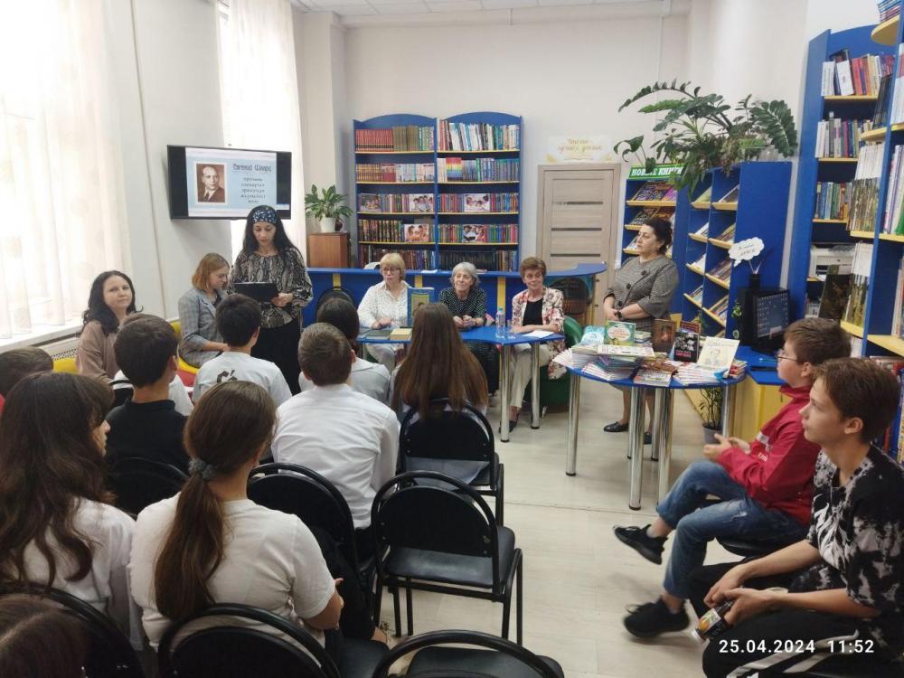 Встреча с внучкой Е. Шварца
