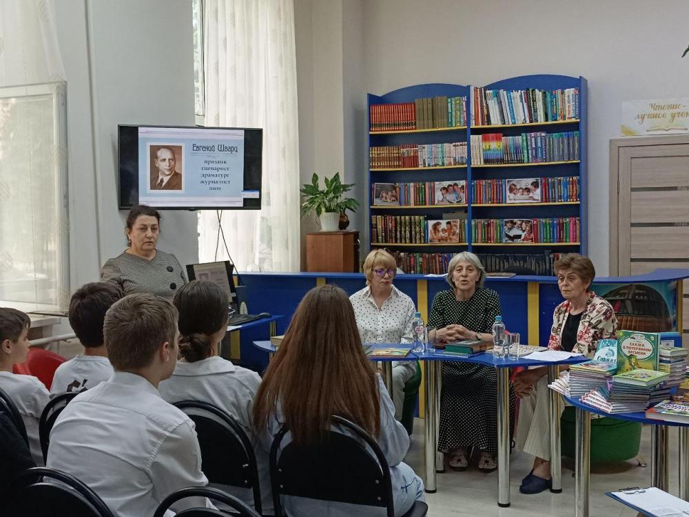 Встреча с внучкой Е. Шварца
