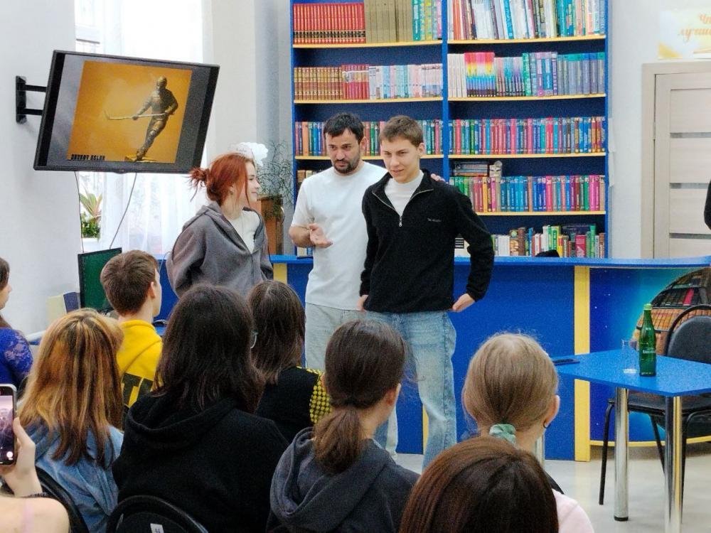 Встреча с Асланом Дауровым
