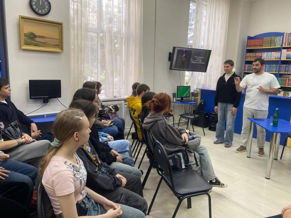 Встреча с Асланом Дауровым
