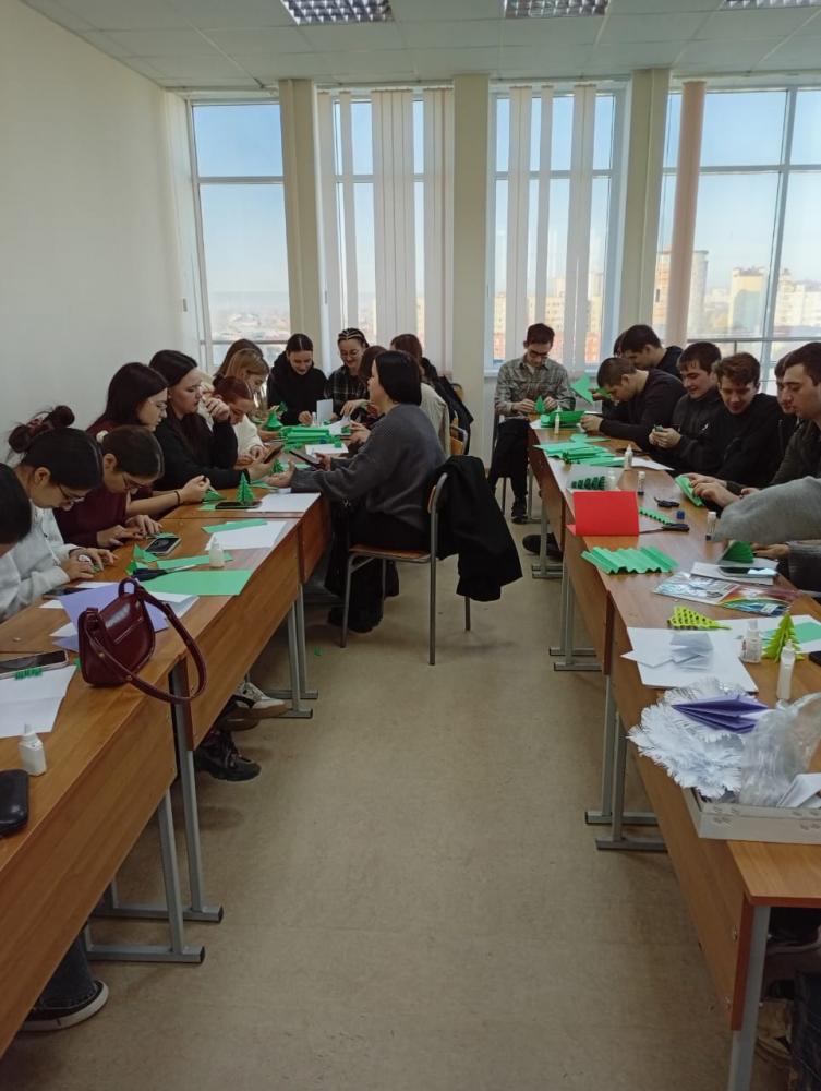 Новогодняя мастерская.
