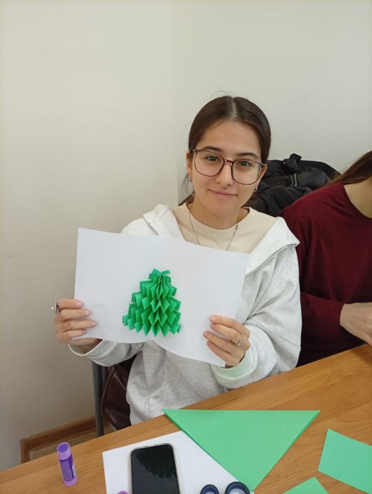 Новогодняя мастерская.
