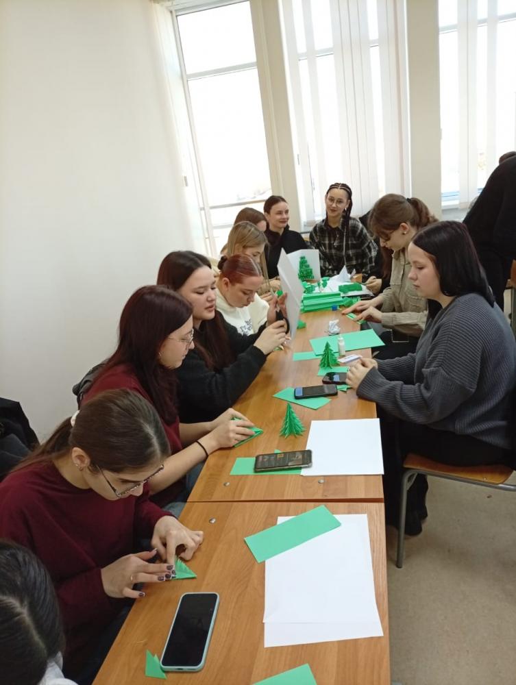 Новогодняя мастерская.
