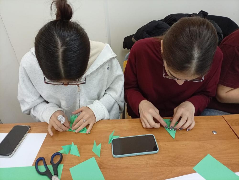 Новогодняя мастерская.
