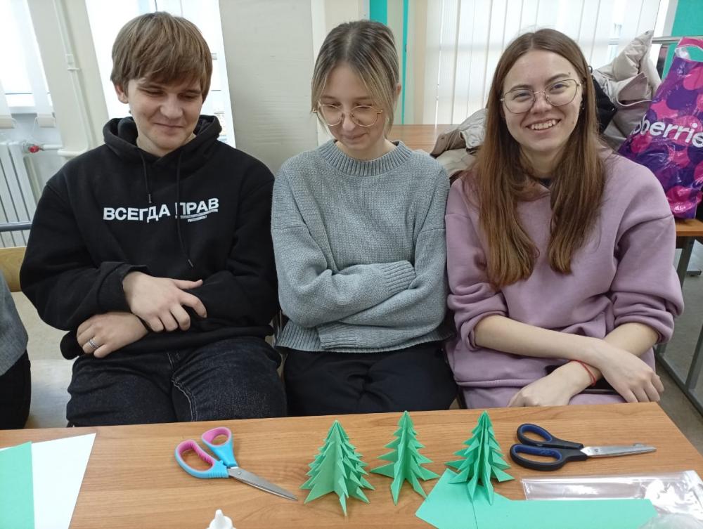 Новогодняя мастерская.
