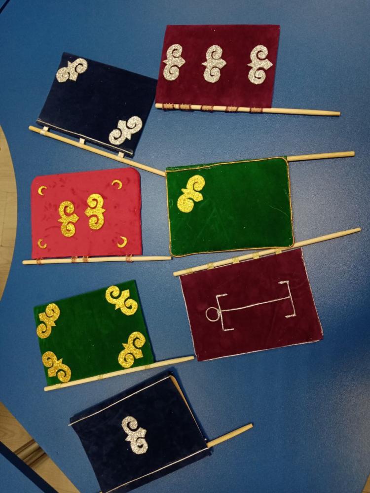 мастер - класс "Золотой веер"
