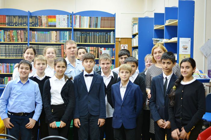 Разговор с инспектором по делам несовершеннолетних об ответственности школьников  и их родителей за правонарушения и преступления