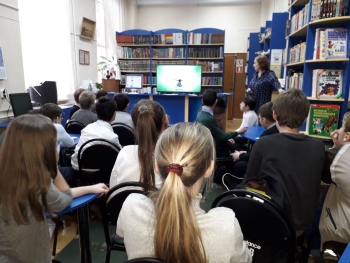 Беседа  об информационной поддержке учащейся молодежи «Библионавигатор»